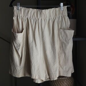 Ozma Utility Short | Organic Manta Cotton | Natural